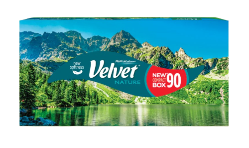 Chust. higieniczne 90szt. białe 3-warst. Velvet